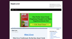 Desktop Screenshot of gejalaliver.com